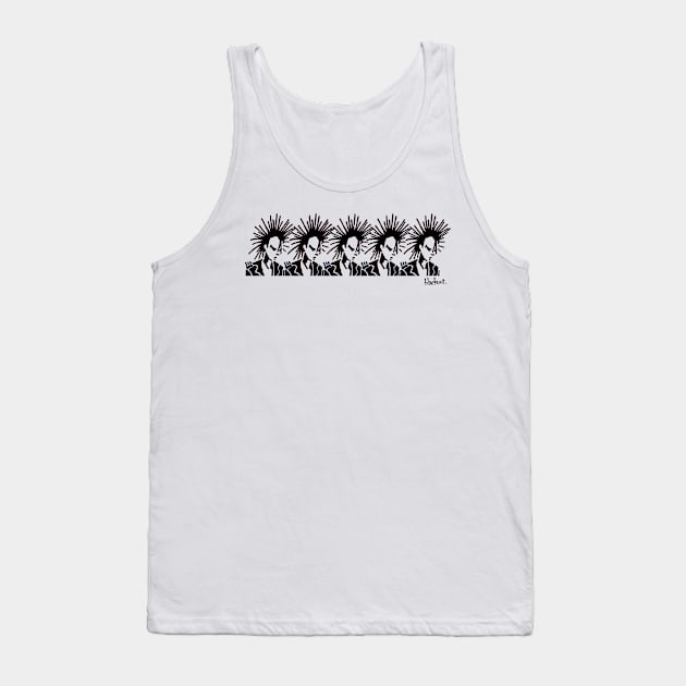 Punk Crew in Black by Blackout Clothing Tank Top by Blackout Design